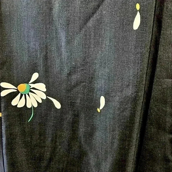 Vintage 60s Silk Jeunesse Couture Set Hand Painted - Picture 5 of 13